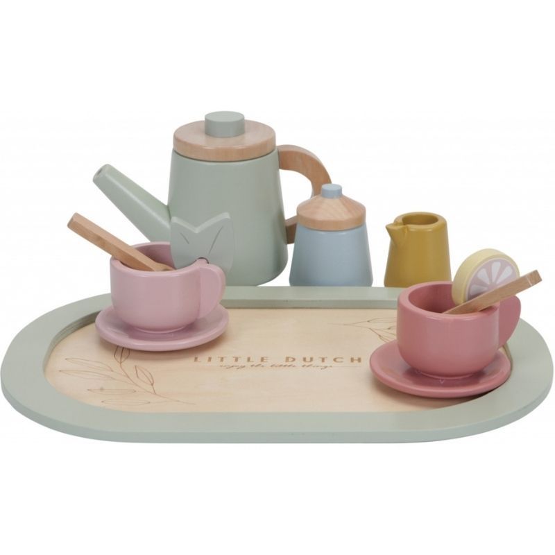 Little Dutch Tea Set, Wooden Tea Set